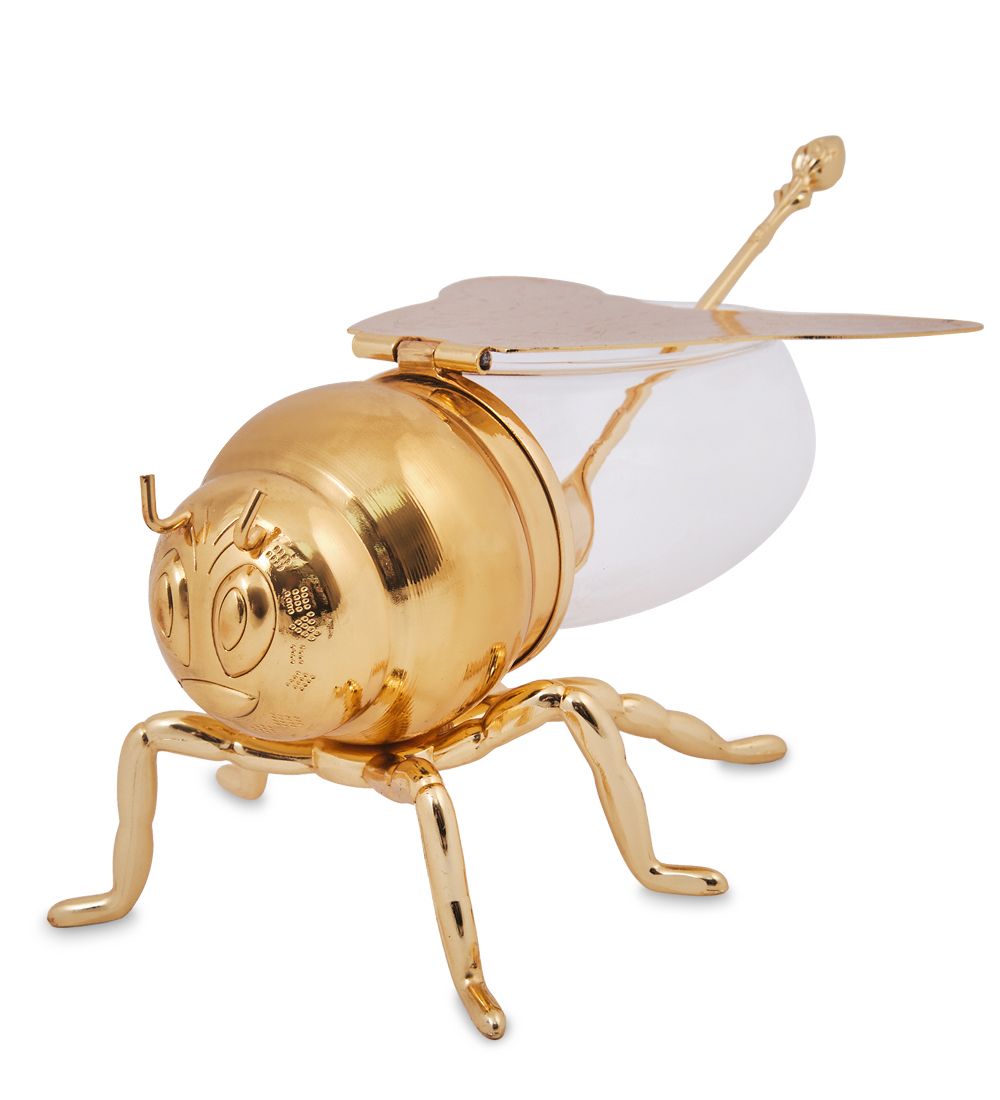 GSM-168/1 Соусник с ложечкой «Пчела»