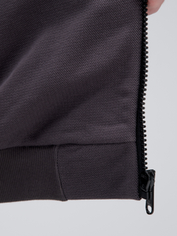 Костюм мужской спортивный на молнии (с начесом). Графит