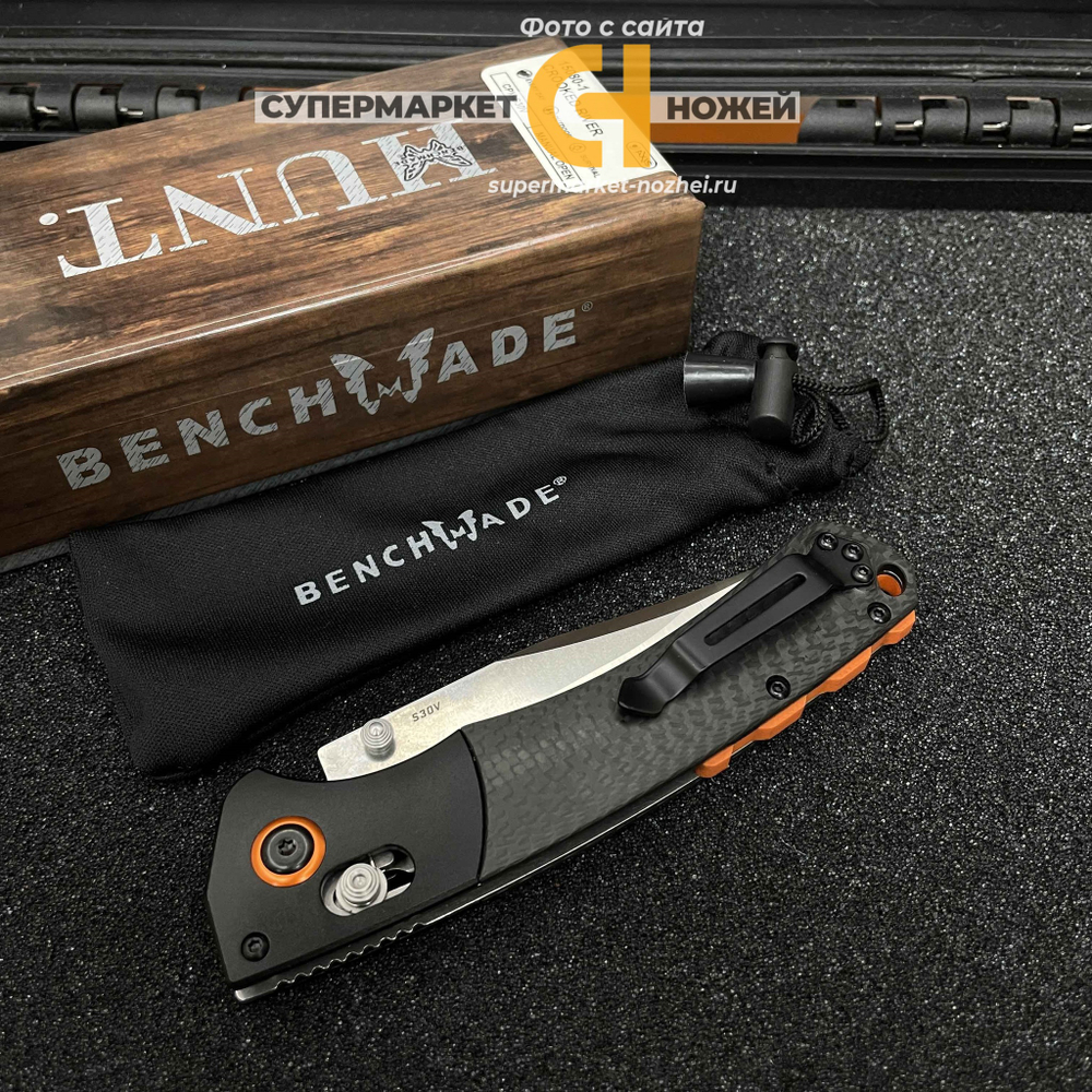 Реплика ножа Benchmade Crooked River Carbon A+++