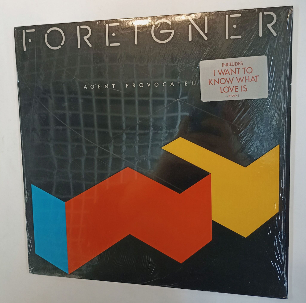 Винтажная виниловая пластинка Foreigner Agent Provocateur (USA 1984)