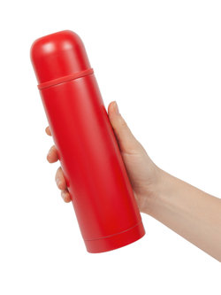 Термос Relaxika 101 (0,75 литра), красный (без лого)