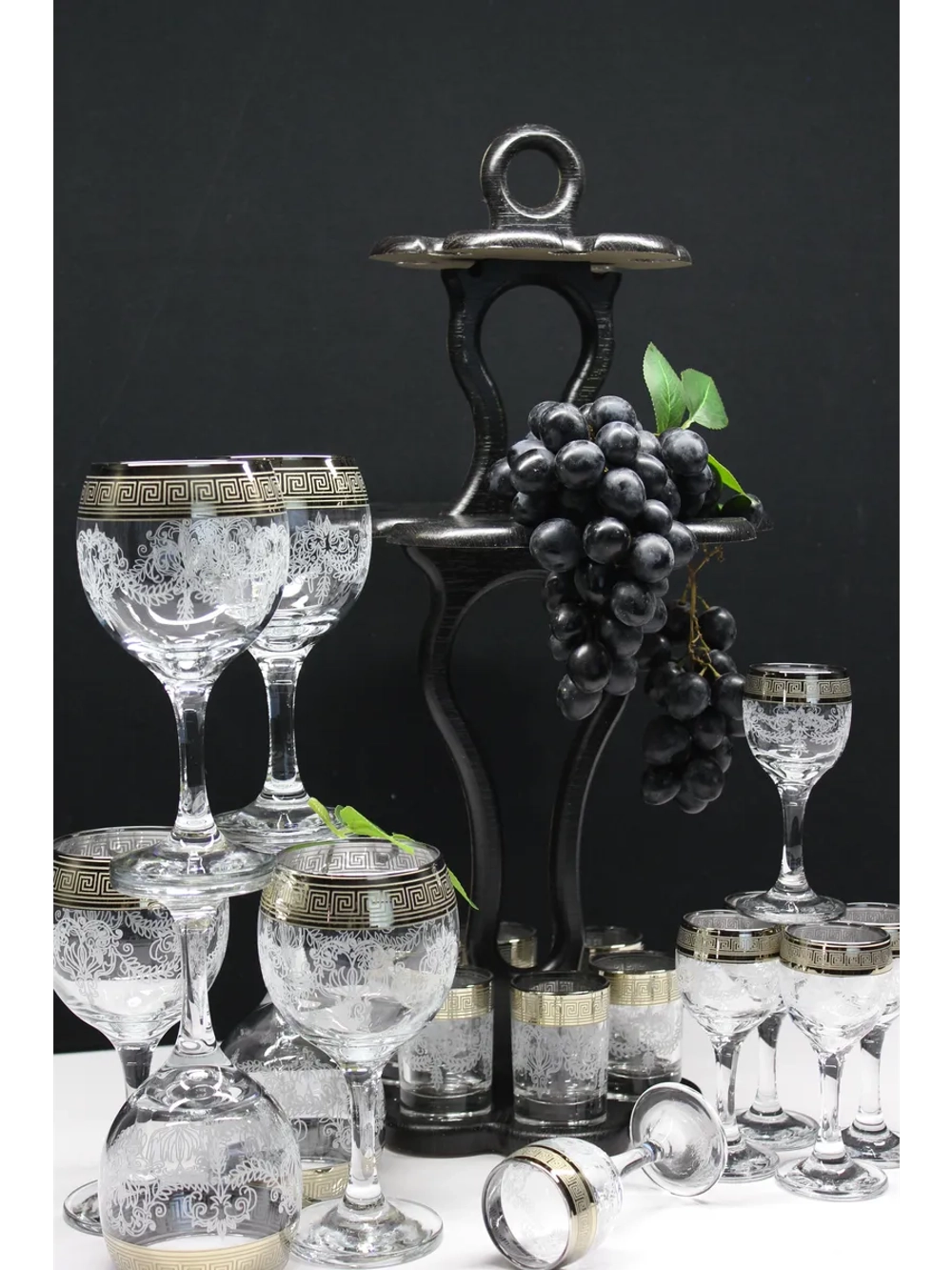 Барный набор 18 предметный с фужером