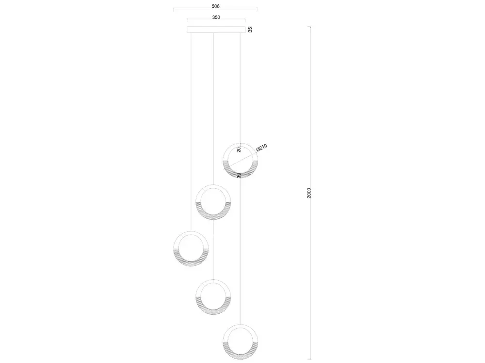 Подвесная люстра ARTE LAMP