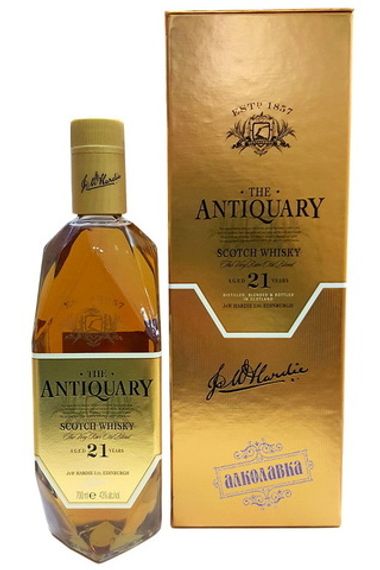 Виски "Антиквари" 21-летний 0,7 в п/у