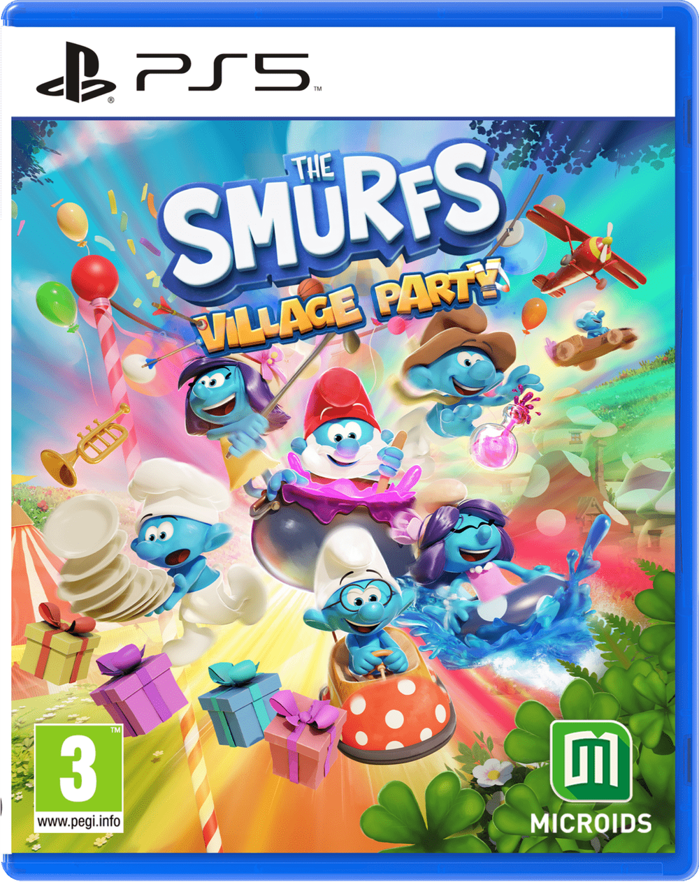 The Smurfs - Village Party (диск для PS5, интерфейс и субтитры на русском языке)