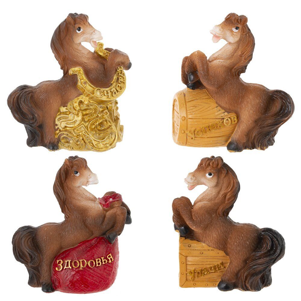 GAEM Копилка "Лошадь", L8 W4,5 H9 см, 4в.