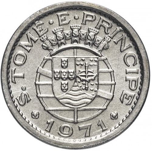 10 сентаво. Сан-Томе и Принсипи. 1971 год. UNC