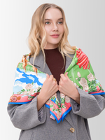 Платок «Первая скрипка весны» с подарочным экземпляром одноименной книги Анны Ревякиной