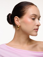 Пусеты "Bagel" Gold