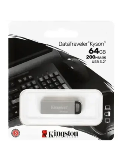 Память USB Flash 64 ГБ DataTraveler Kyson DTKN/64GB SILVER