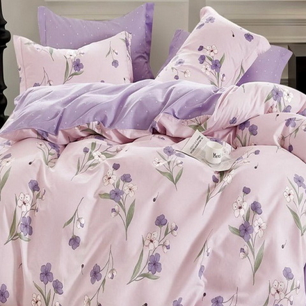 Комплект постельного белья "АВТ. 748", сатин, 100% хлопок, Россия. Пододеяльник на молнии!!!