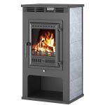 Печь-Камин ASTON 11кВт (180 м3) Ø150мм (Чугунная дверь)