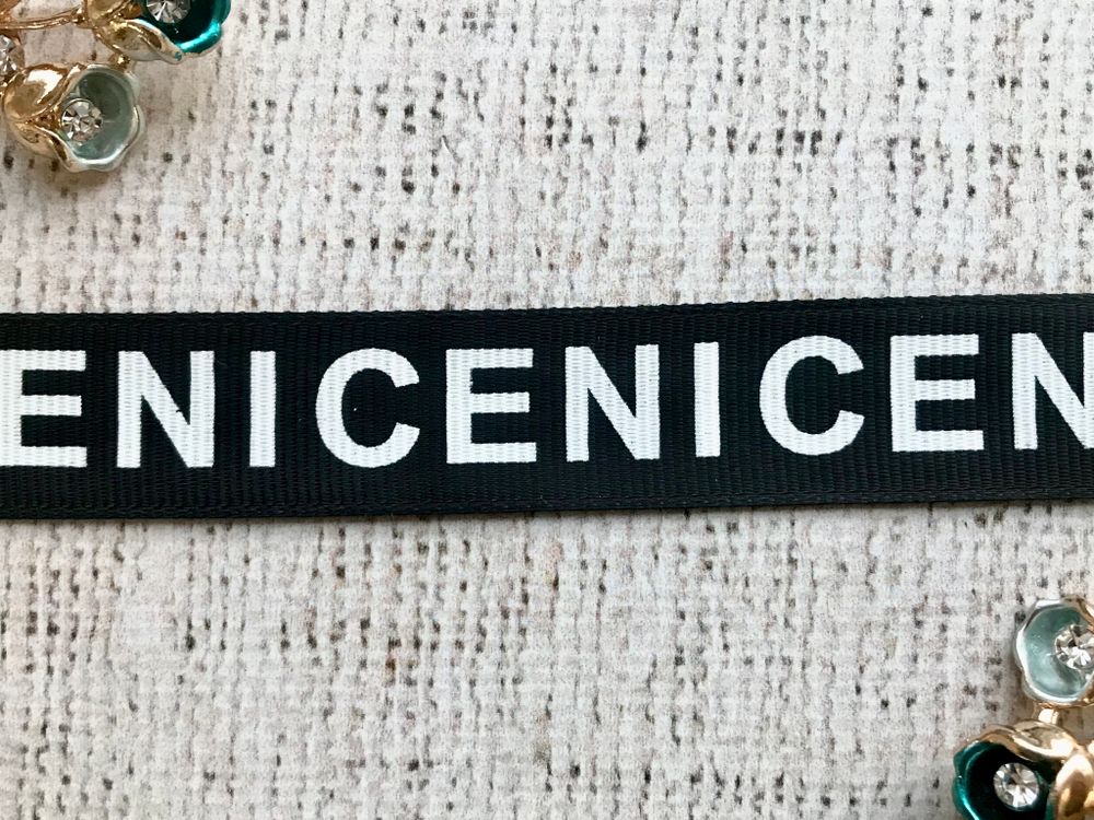 Лента репсовая &quot;NICE&quot;, ш. 0,6 см.