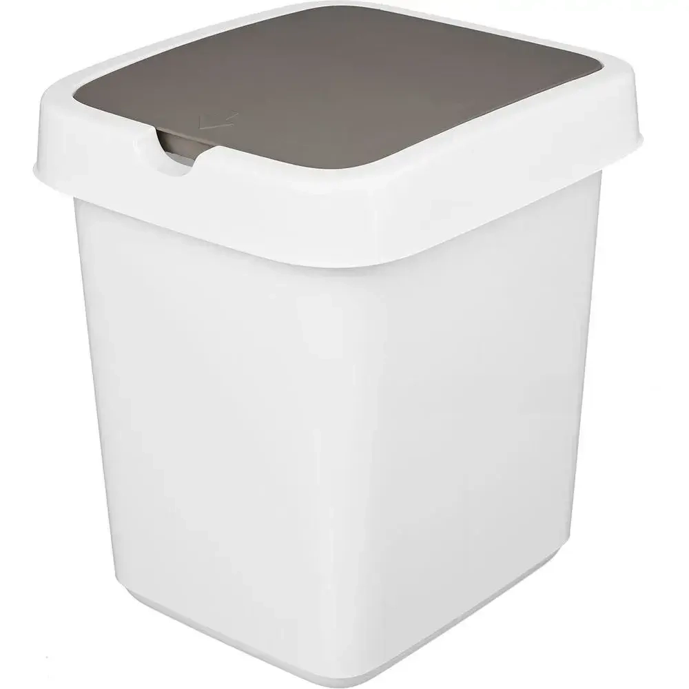 Контейнер для мусора Tule 9л (светло-серый) (комплект 8 шт)