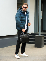 Куртка мужская зимняя Black Vinyl цвет Джинс