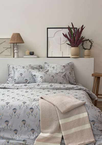 Набор наволочек &quot;Полевые цветы&quot; из премиального сатина из коллекции russian north, 70х70 см