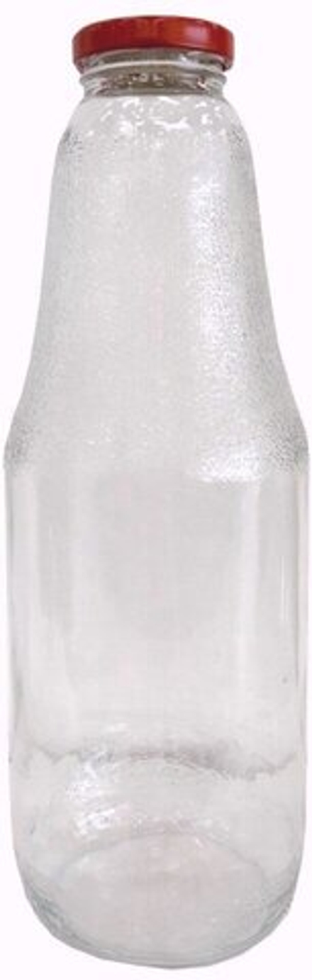 Бутылка д/сока стекло D43 1л