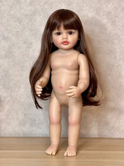 Кукла Реборн виниловая 55см в пакете (FA-539)