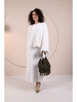 Cумка через плечо средняя замшевая мешок