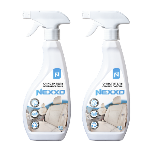 Комплект очиститель обивки салона авто NEXXO, 2 флакона по 500 мл