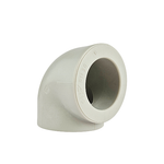 Угольник Ø 63/90° PPR (серый)