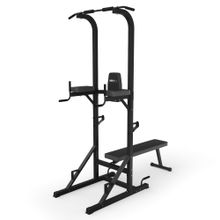 Турник-пресс-брусья со скамьей UNIX Fit POWER TOWER 120P