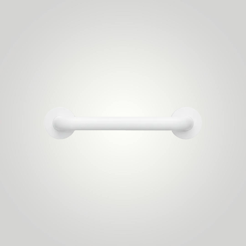 Поручень прямой 450 мм нерж. сталь NOFER 15054.45.F белый