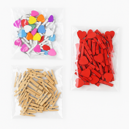 Набор мини прищепок