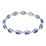 Браслет с Сапфирами и Бриллиантами, Br0143-02/1