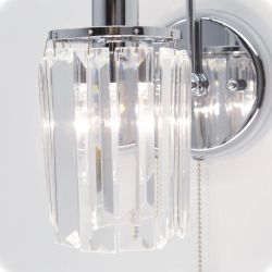 Citilux Синди CL330311 Бра хрустальное с выключателем Хром