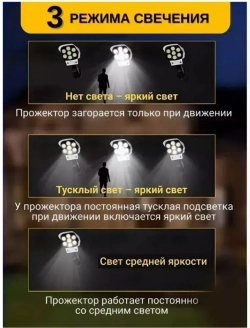Уличный светильник - муляж камеры 1 шт
