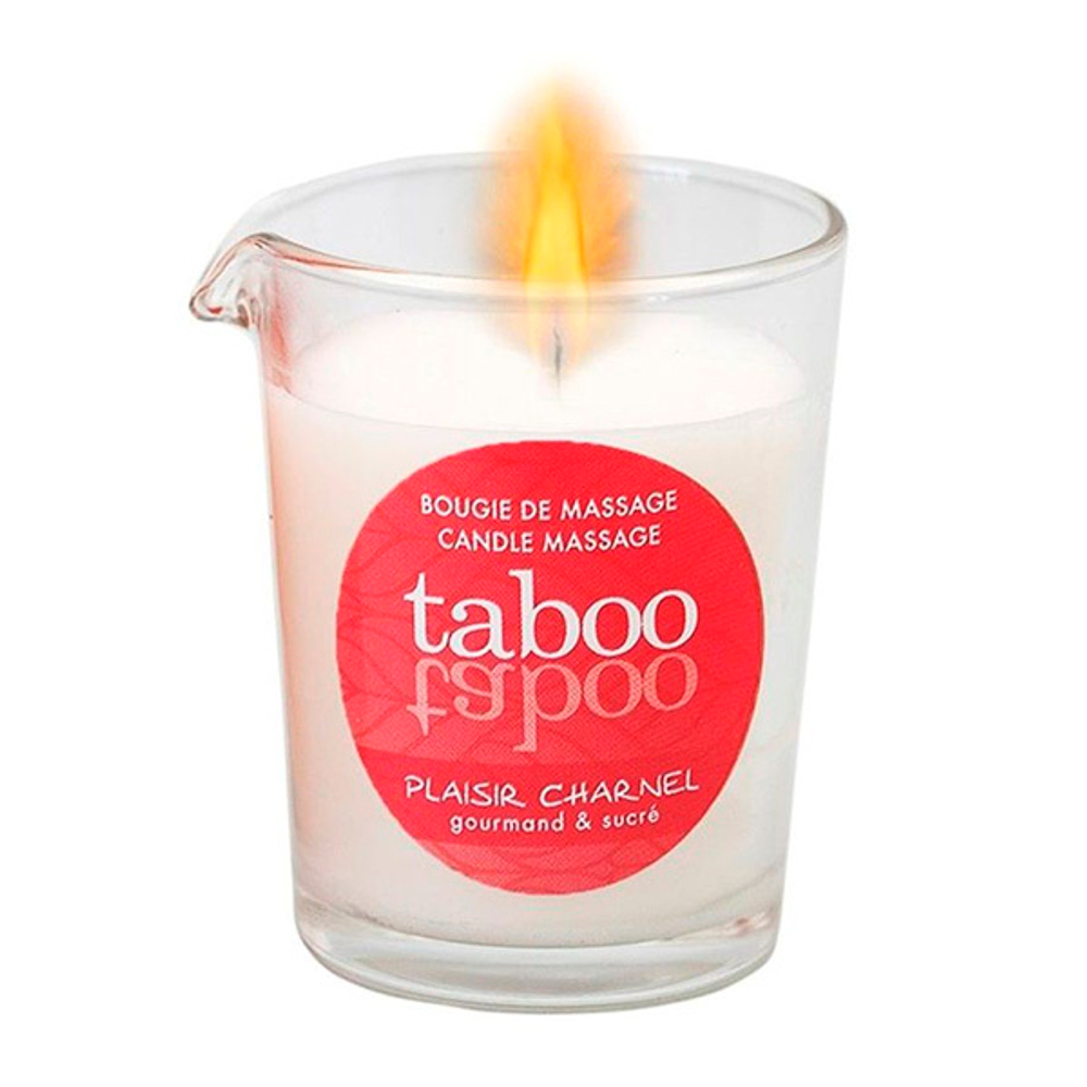 Массажная аромасвеча для женщин Плотское удовольствие Ruf Taboo Plaisir Charnel 60г