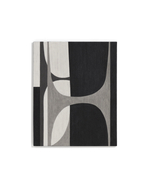 Абстрактная черно-белая картина Onure, 80 x 100 см