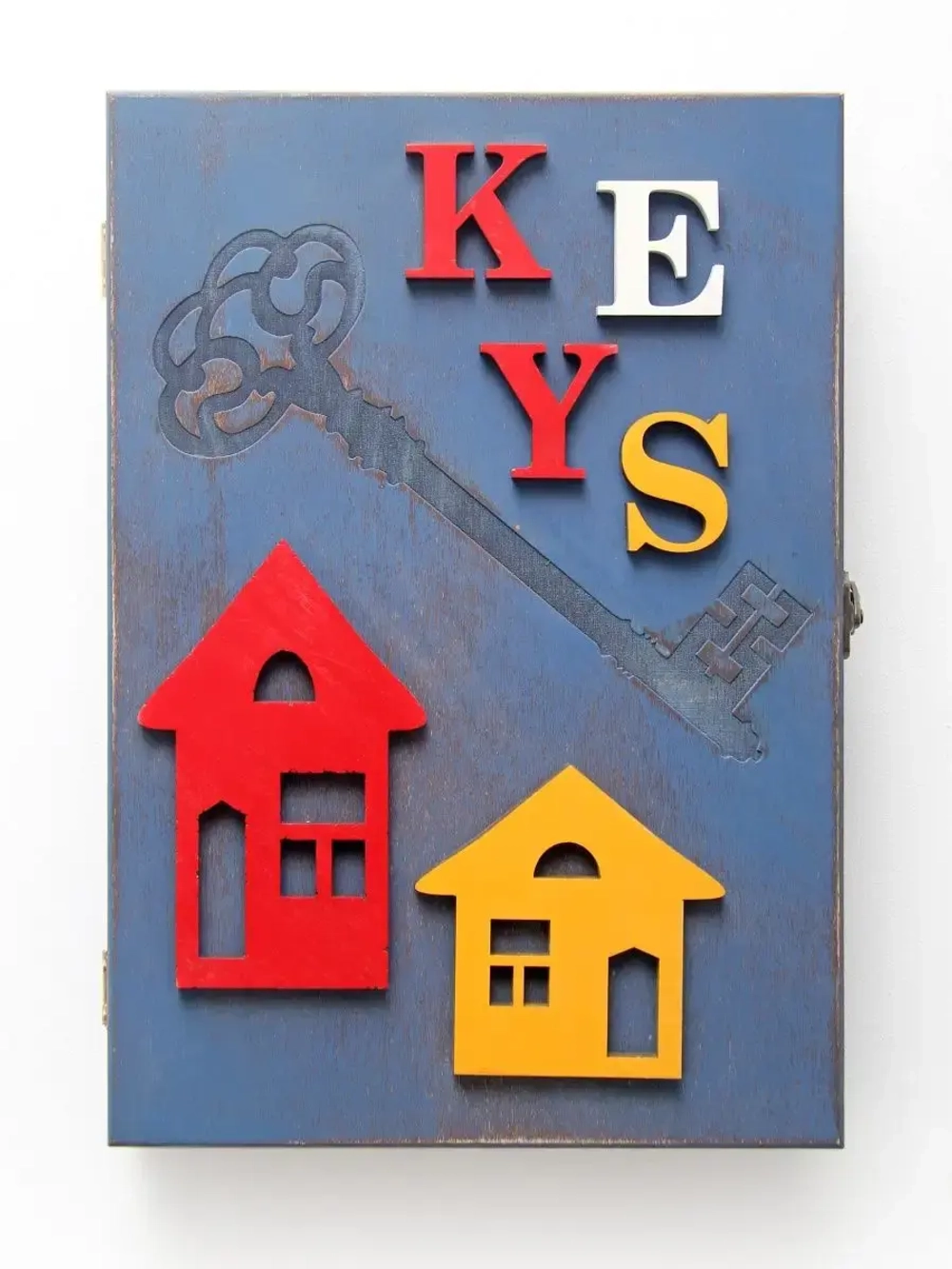 Ключница настенная деревянная 24*34 см