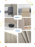 Диван - кровать 180х90 см Crecker ткань Teddy