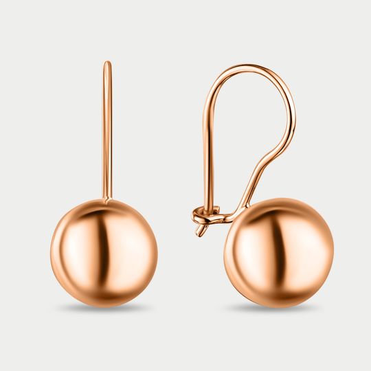 Серьги золотые