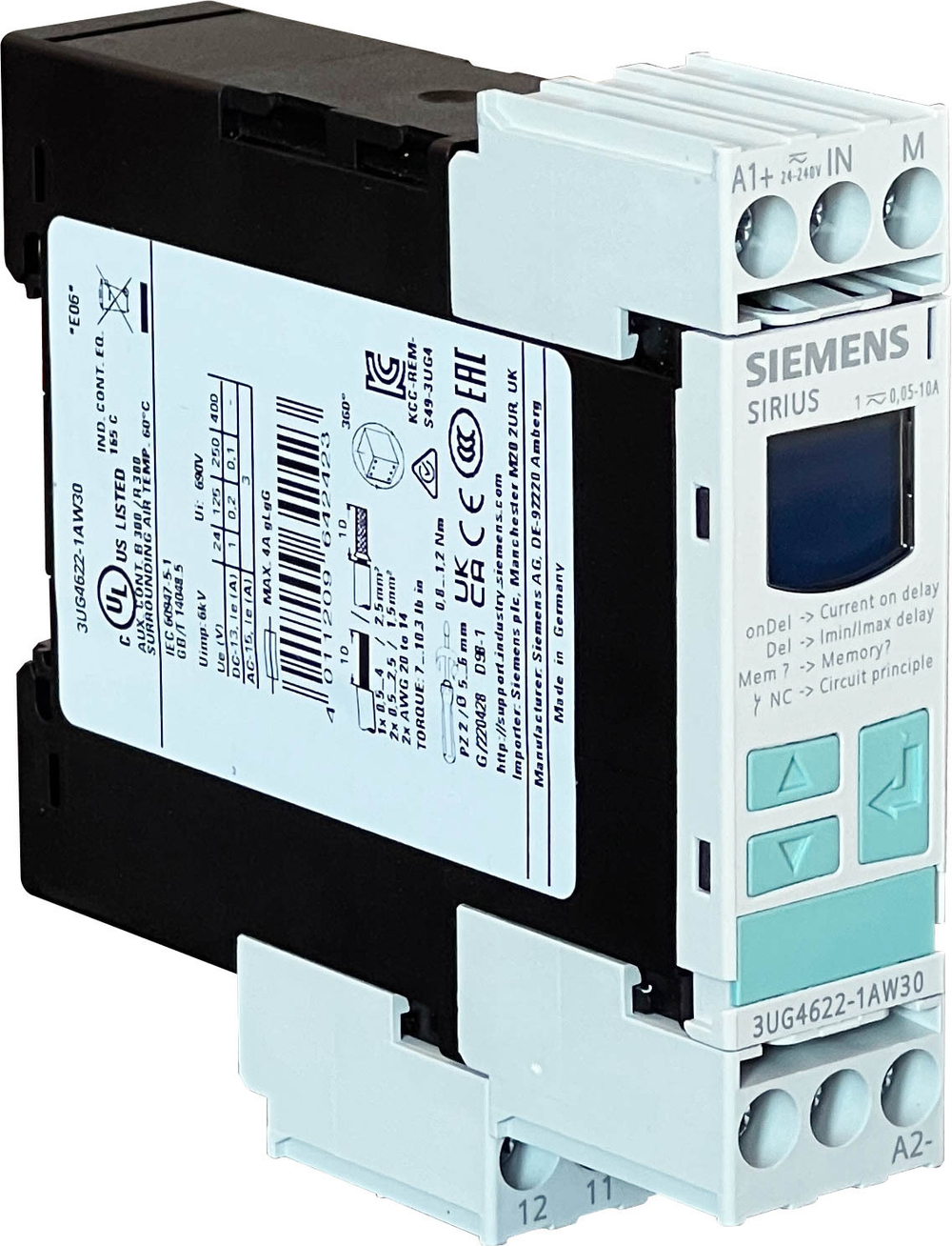 Реле контроля тока Siemens 3UG4622-1AW30