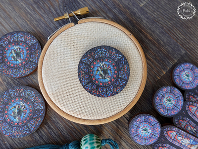 Магнит "La Verriere" (Витраж)