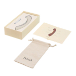 Серый аккумуляторный вибратор 17,8 см для зоны G Sose Mirage MI00105