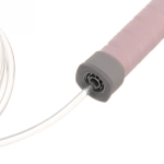 Скакалка с подшипниками RICHO RQ-JR-HG03, 3 м, ручка 115 мм, розовый