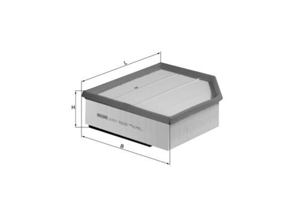 MAHLE - LX12891-MAH - Air Filter