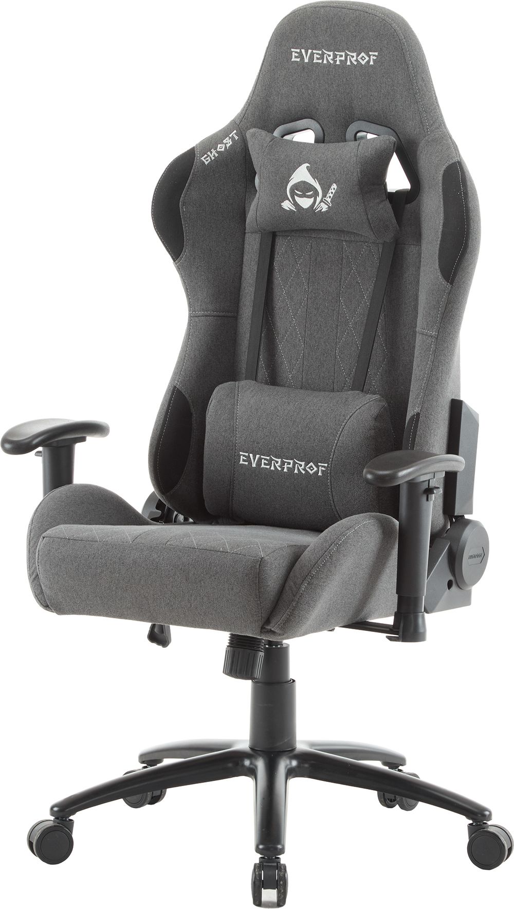 Кресло Everprof Ghost Ткань Серый