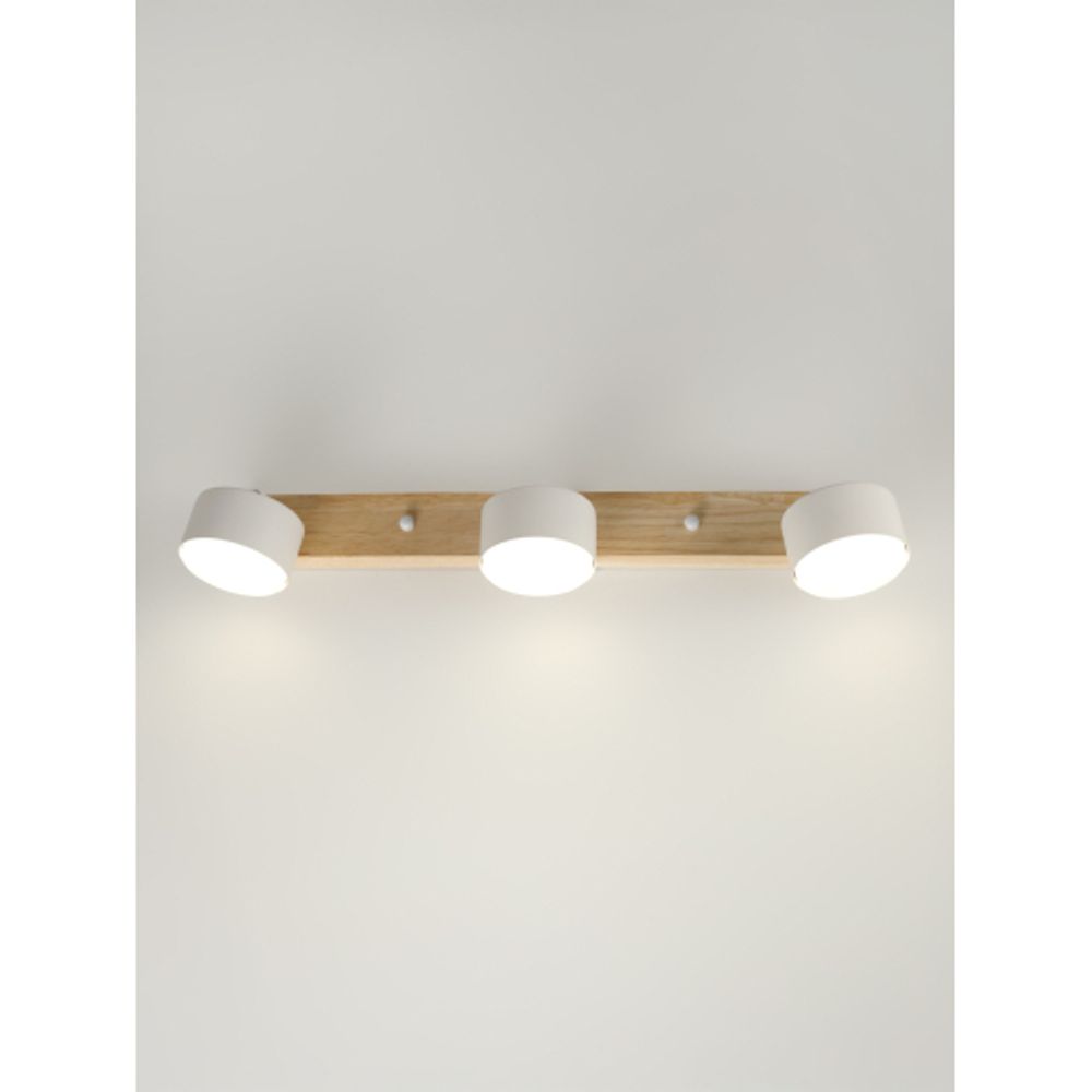 Светильник настенно-потолочный спот Rivoli Vivian 7078-703 3хGX53 15 Вт поворотный | Споты-Подсветки