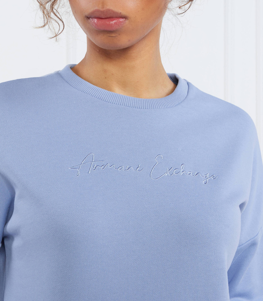 Худи Armani Exchange - голубой(3RYM86 YJ3NZ)