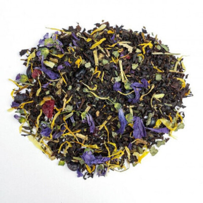 Черный чай BERRY-TEA "Спелый барбарис" | 18гр под стакан | Эконом