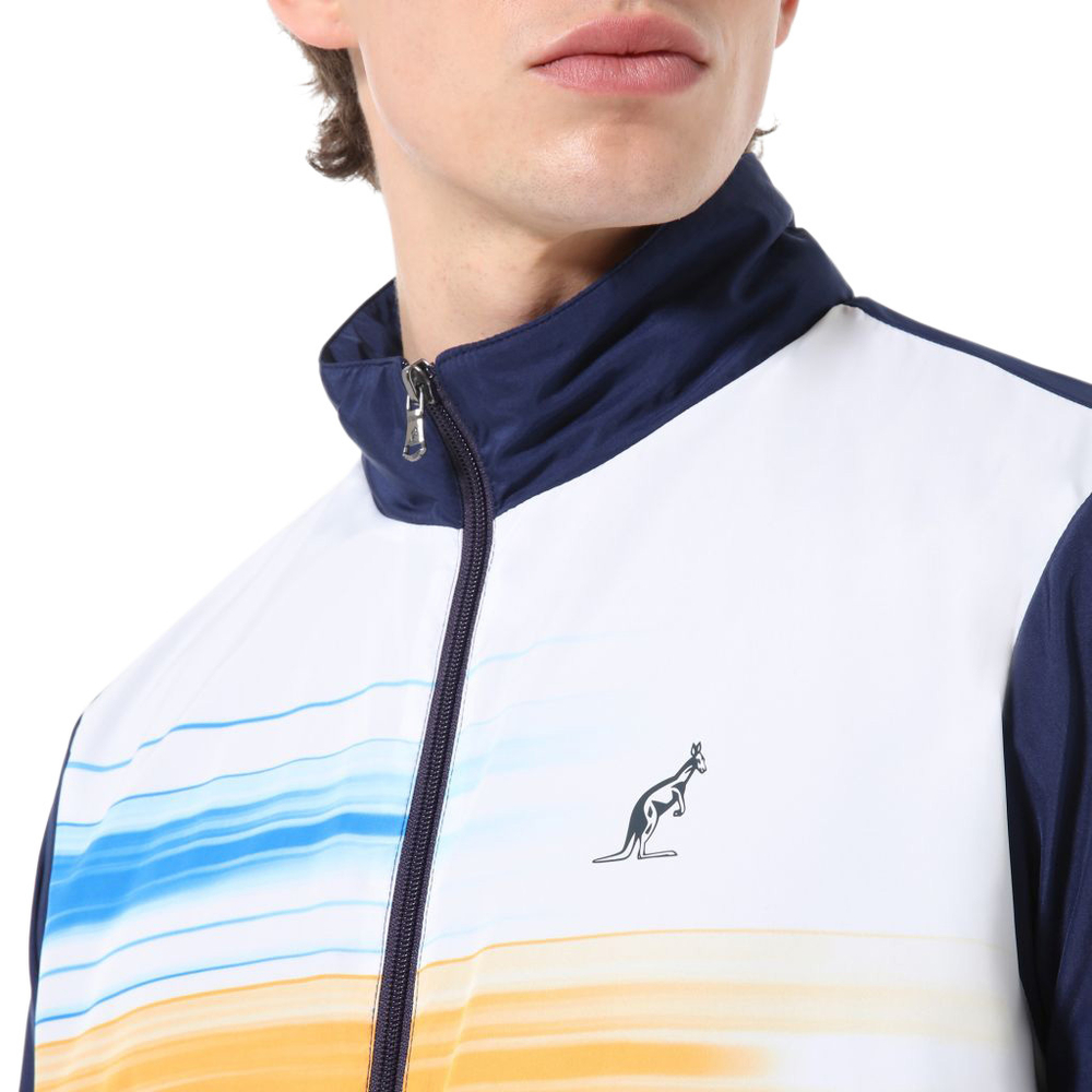 Мужской теннисный костюм Australian Tuta Smash Stampa Brush - blu cosmo