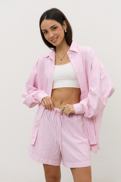 Рубашка PINK STRIPE