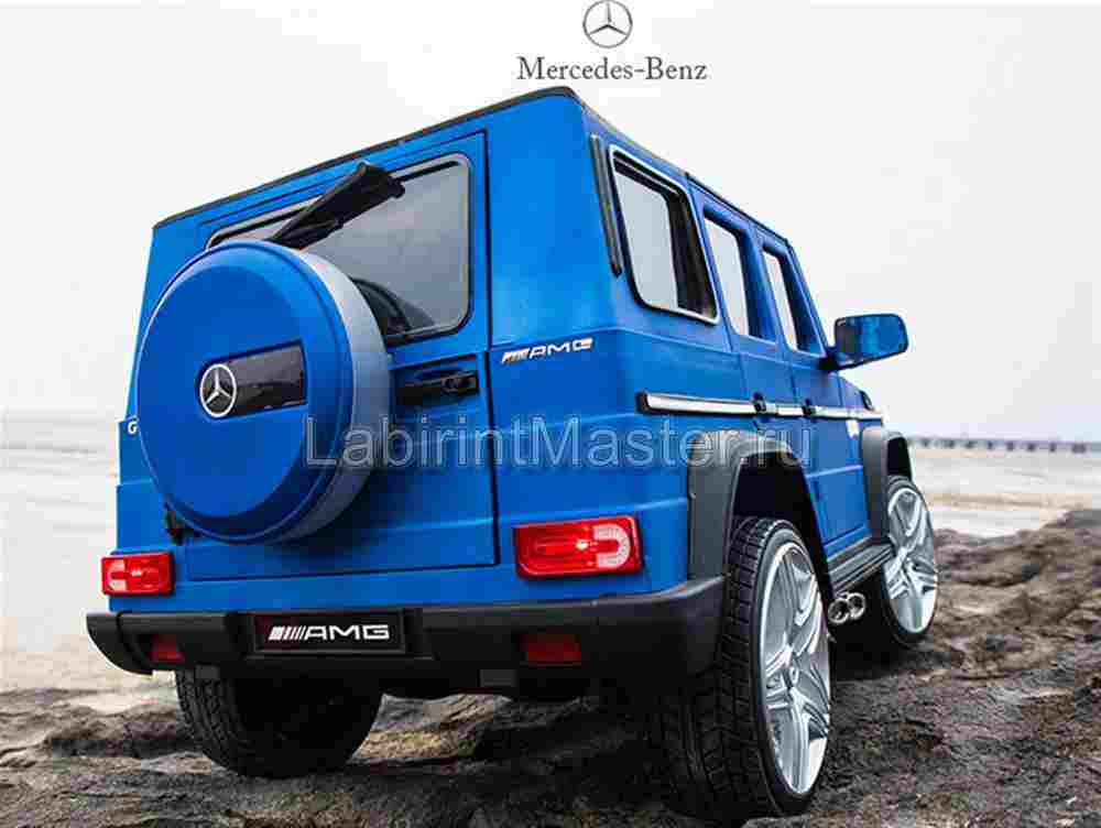 Детский электромобиль "Mercedes-Benz AMG-G 65" синий