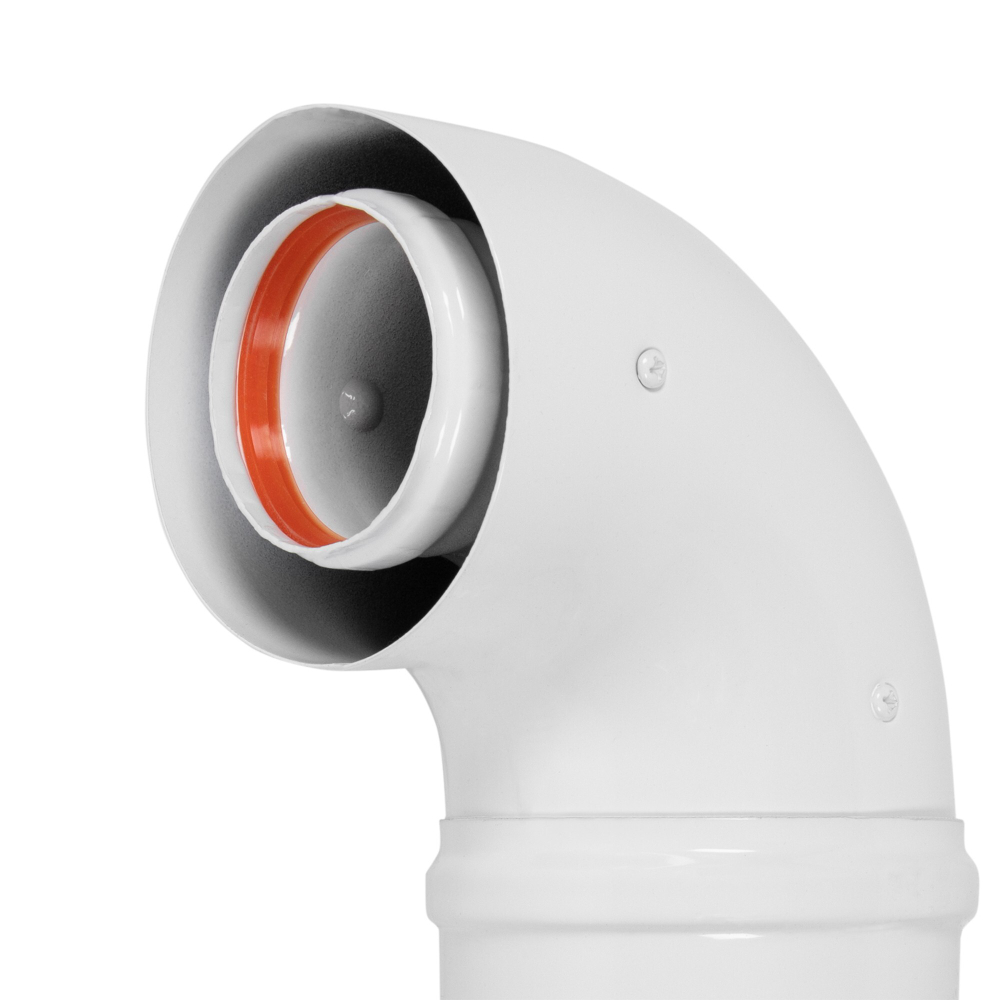 Комплект Royal Thermo: дымоход коаксиальный 60/100 - 900 мм универсальный