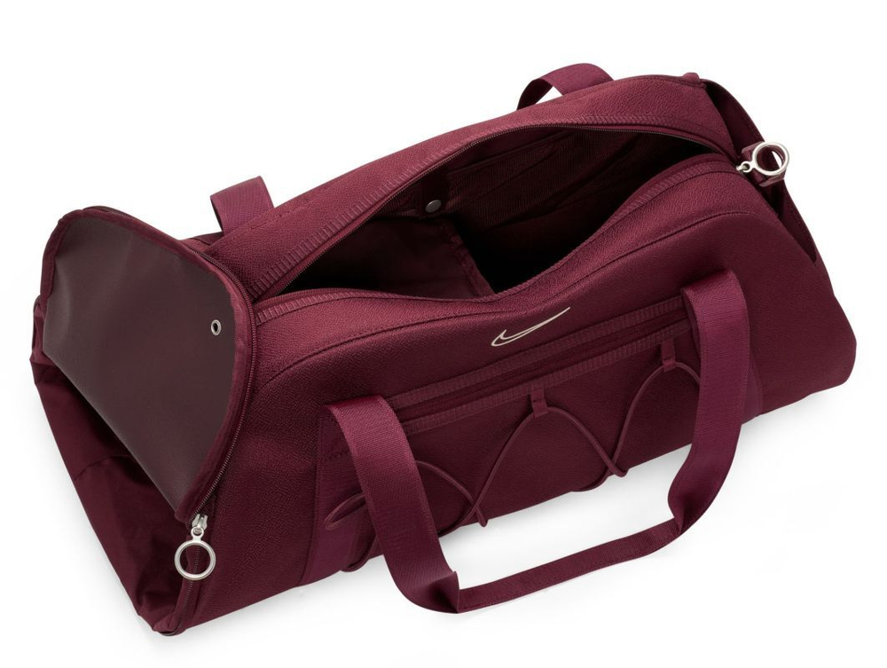 Сумка спортивная Nike One Club Training Duffel Bag - night maroon/night maroon/guava ice